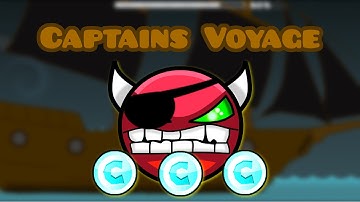 ARRRR! Geometry Dash: Captains Voyage(Medium Demon) with shortcut, made by AncientAnubis