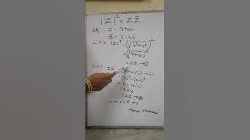 Proof of complex conjugate property