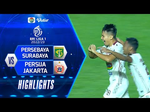 Highlights - Persebaya Surabaya VS Persija Jakarta | BRI Liga 1 2022/2023