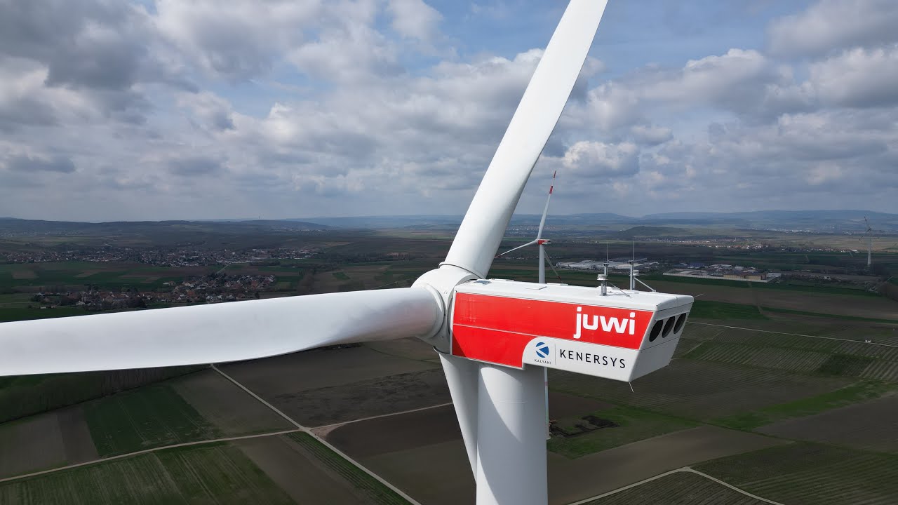 Windpark Gau-Bickelheim - Enercon E-160 EP5 E3 in Betrieb, Demontage Kenersys K110