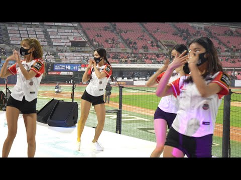 [4K] 220412 kt wiz 류혜민 치어리더 (에스파 - Dreams Come True)