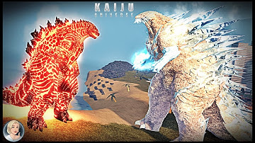 Thermo Godzilla vs Frostbite Godzilla War of Rage | Kaiju Universe