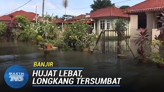 BANJIR | Longkang Tersumbat Punca Air Bertakung