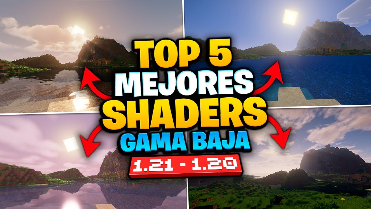 Los 5 mejores shaders gama baja para minecraft java 1 21 1 20