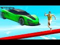 300 MPH CARS Vs Tightrope RUNNERS! (GTA Funny Moments)