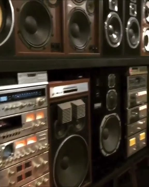 World Biggest HiFI Audio Collection Sony Technics Sansui Kenwood #shorts