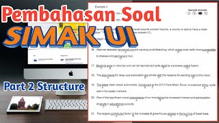 #simakui2020 #bahasainggris #englishwithagustiawanhallo semuanya.
berikut ini adalah soal simak ui 2011 dan pembahasan bahasa inggris -
terdiri...