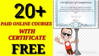 Get Paid Udemy Courses for Free-100% |Free Udemy Courses with Certificate|Udemy Paid course for Free