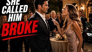 Unaware Her Husband Was a Secret Billionaire She called Him Broke in Front of Everyone