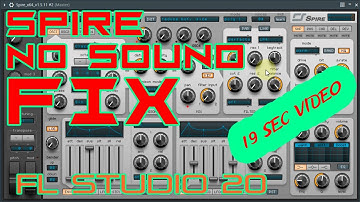 REVEAL SPIRE VST : NO SOUND Troubleshooting (FL Studio, Tutorial) I Know Why - Easy To Fix