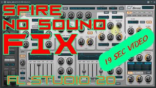 REVEAL SPIRE VST : NO SOUND Troubleshooting (FL Studio, Tutorial) I Know Why - Easy To Fix