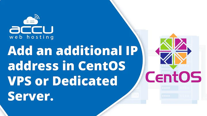 How to add additional IP address in CentOS system?