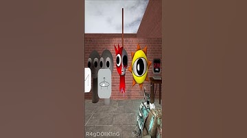 Subscribe and watch to the end Found and started collecting horror Sprunki in Garrys Mod