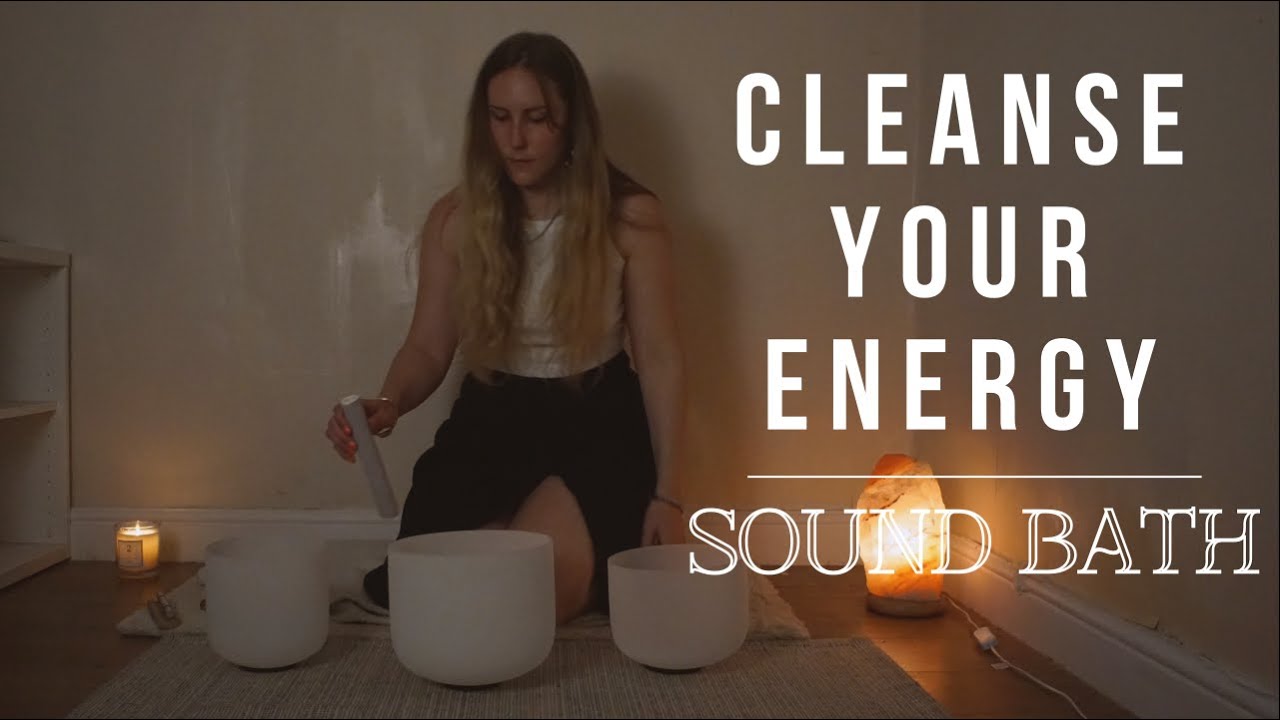 Cleanse & Center your Energy - Relaxing Crystal Singing Bowls Sound ...