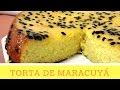 Torta de Maracuyá / Parchita tipo Biscocho. Exquisiita!