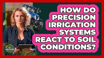 How Do Precision Irrigation Systems React To Soil Conditions? - The World of Agriculture