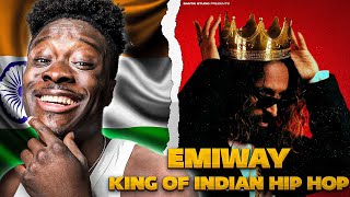 EMIWAY - KING OF INDIAN HIP HOP 🇮🇳(PROD BY Babz beats) | OFFICIAL MUSIC VIDEO | EXPLICIT REACTION