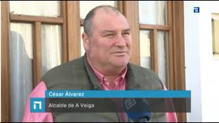 Por fin en A Veiga, obras en el puente del tren. TPA Concejo a Concejo.