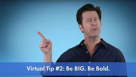 Virtual Tips with Scott Bloom _ Professional Virtual Event Emcee
