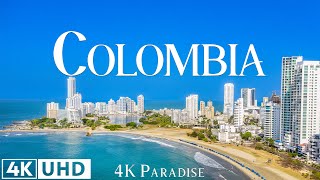 Колумбия 4K • Живописный расслабляющий фильм с умиротворяющей расслабляющей музыкой и видео о природ