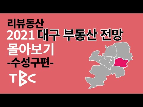 2021 대구 부동산 전망 수성구편 리뷰동산 몰아보기
