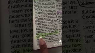 WOTD: Galatians 5:24 NIV