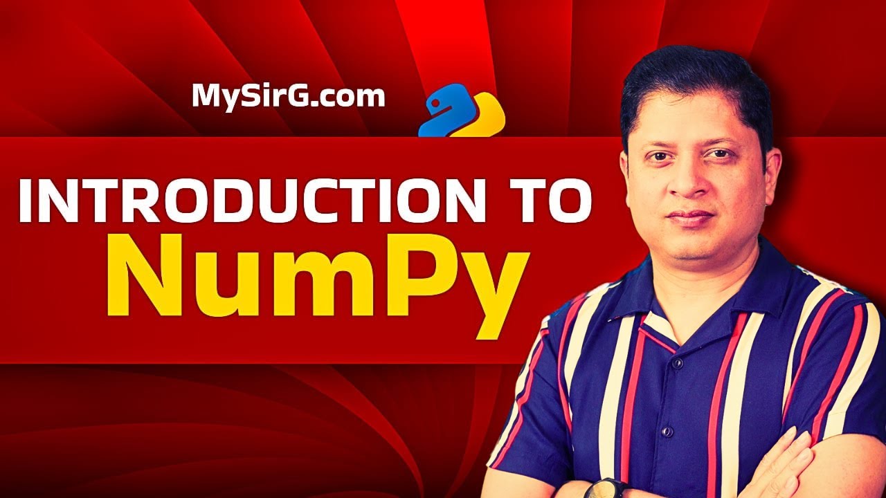 Introduction to NumPy | Begin your AI journey - YouTube