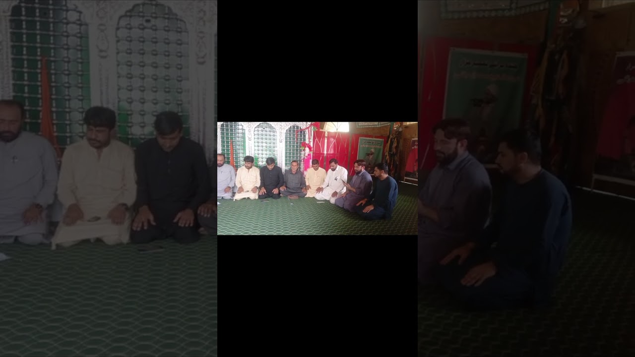 ذاکرین کرم پاراچنار عزاداری پروگرام بمقام مزار شھید علامہ محمد نواز عرفانی آغا 