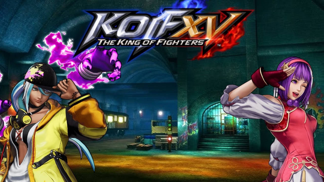 King Of Fighters XV Isla Vs Athena Asamiya - Level 5 CPU Vs CPU