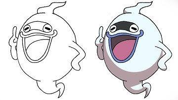 How to Draw Whisper (Yo Kai Watch Characters)
