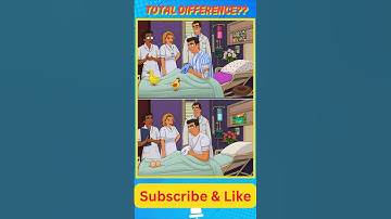 Only 1% Can Spot All the Differences! 🔎🤯 #shorts #challenge