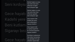 Sigarayı Bıraktım-Karaoke Resimi