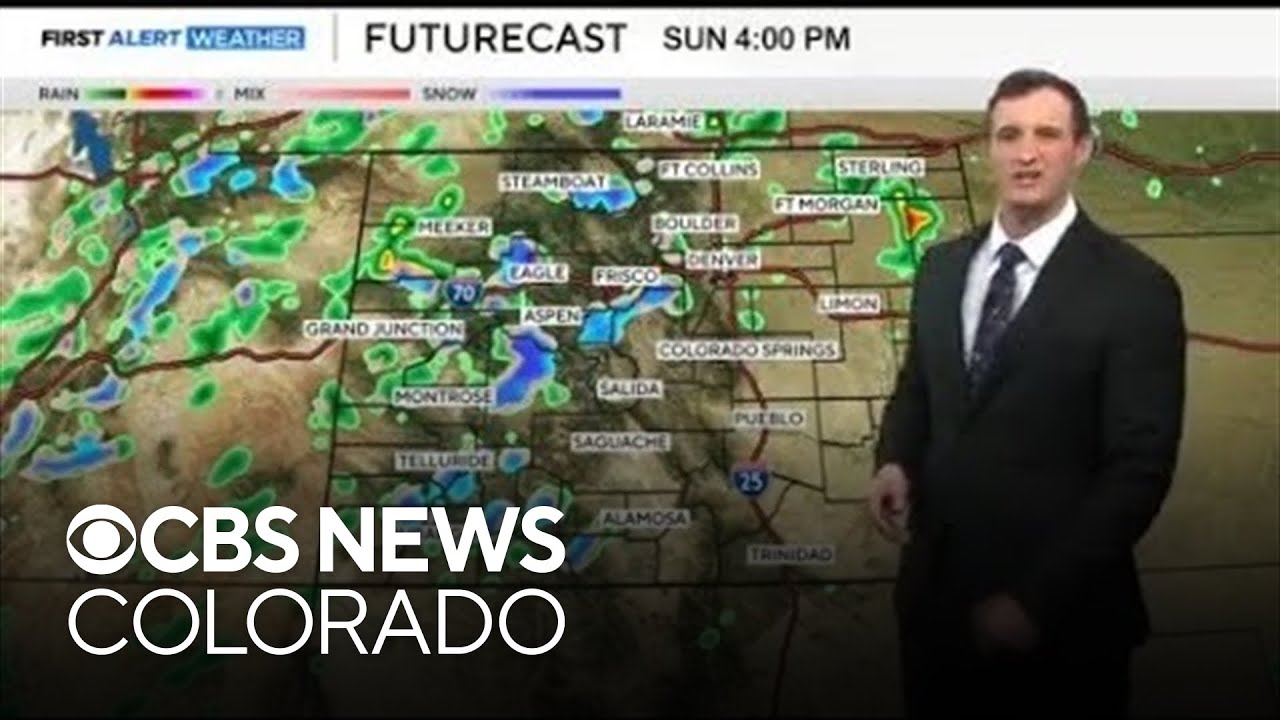 Rain possible everyday this week in Denver, snow across Colorado's ...