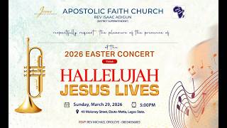 AFM EBUTE META LAGOS SOUTH AREA EASTER CONCERT (29-03-2026)