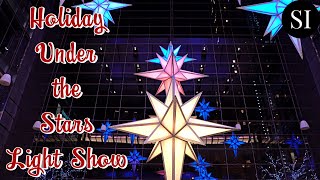 🎄Holiday Under the Stars Light Show 🎅| Time Warner Center | Columbus Circle | Holiday Season | 4K