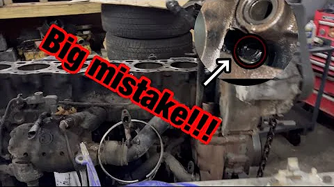 Rebuilding a Detroit motor about goes wrong!!!