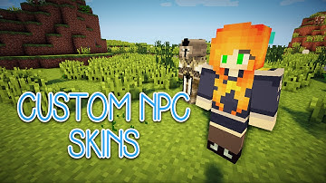 HOW TO: Customize Skins for CustomNPC Mod 1.7.10 (Minecraft Tutorial) | Marielitai Gaming