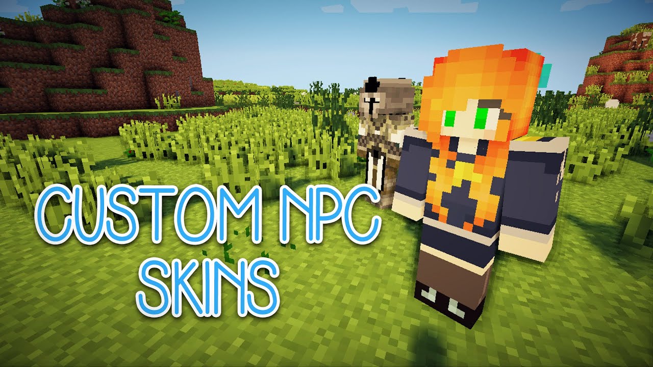 How To Customize Skins For Customnpc Mod 1 7 10 Minecraft