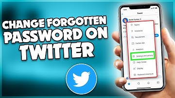 how to change forgotten password on twitter | F HOQUE |