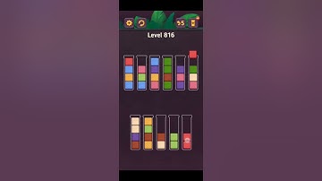 Complete Block King Sort Puzzle Level 811 to Level 820