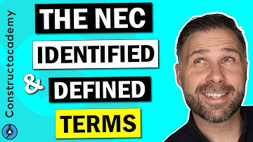 NEC Contract - Defined and Identified Terms Explained