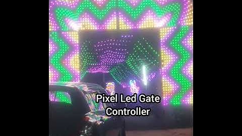 Pixel Led Gate 16x32  Pixel Controller Best Design All size gate Controller available 👇👇