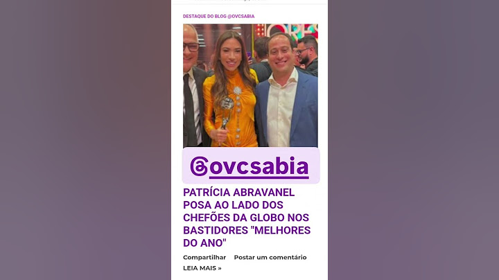 Patrícia Abravanel posa ao lado dos chefões da Globo nos bastidores do "Melhores do Ano" 😲