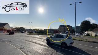 How to find a gap into a roundabout. Use this tip to help you pass your driving test!