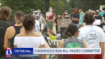 Utah lawmakers seek to ban cops from using chokeholds and other restraints