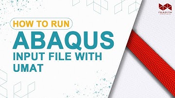 How to run ABAQUS Input file with UMAT