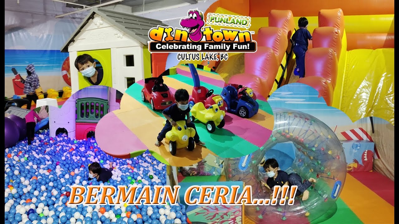 Bermain di Dino Town Mall Lippo Plaza Ekalokasari Bogor 