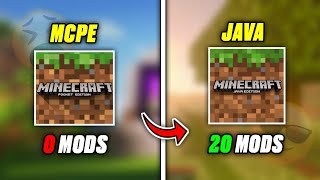 Top 20 Java Edition Mods For Minecraft Pocket Edition | Minecraft Java Mods For MCPE 1.20+ 🔥