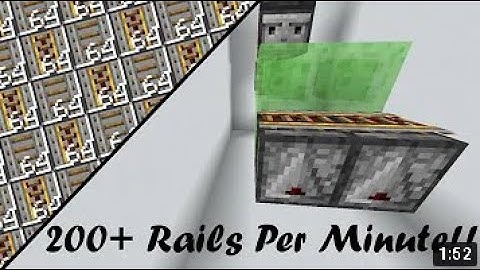 how to make an automatic rail duper in  Minecraft (1.16.5)