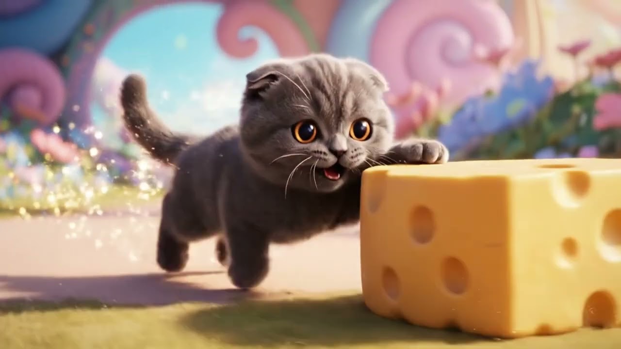 Mimi the cute cat : The food Counting Adventure” Happy kids Toons Cartoon